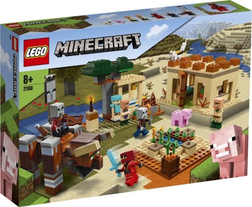 Lego minecraft - raidul illager (21160) | lego