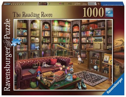 Puzzle 1000 piese - the reading room | ravensburger
