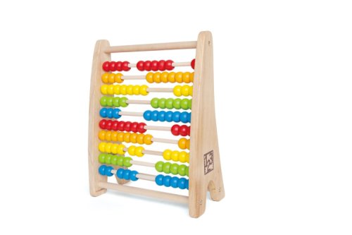 Rainbow bead abacus | hape