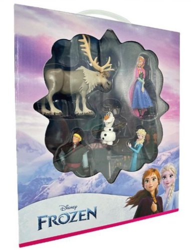 Set 5 figurine - aniversare 10 ani frozen i | bullyland