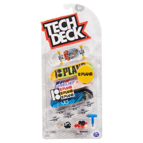 Set jucarie interactiva tech deck - fingerboard i planb , 9.6cm | spin master