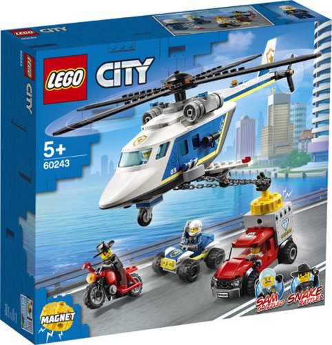 Urmarire cu elicopterul politiei (60243) | lego