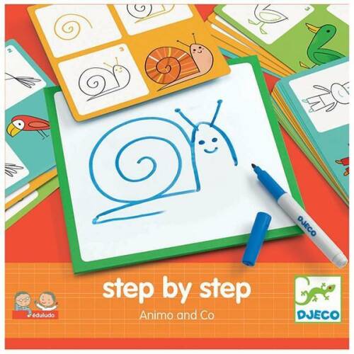 Atelier creativ - step by step, animo and co. animale 