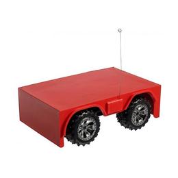 Bază playmags pentru mașinuță magnetică cu telecomandă - roșie