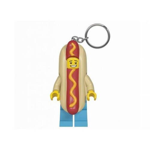 Breloc cu lanterna lego baiatul hot dog 