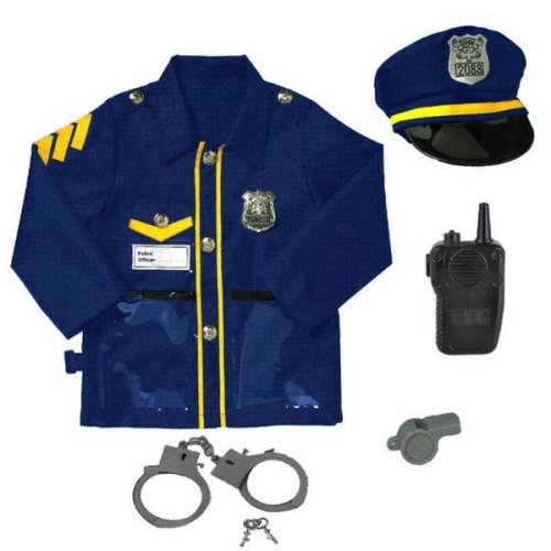 Costum agent de politie cu accesorii incluse - oem