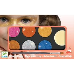 Culori make-up non alergice, metalic - djeco