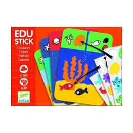 Edu - stick,stickere educative culori - djeco