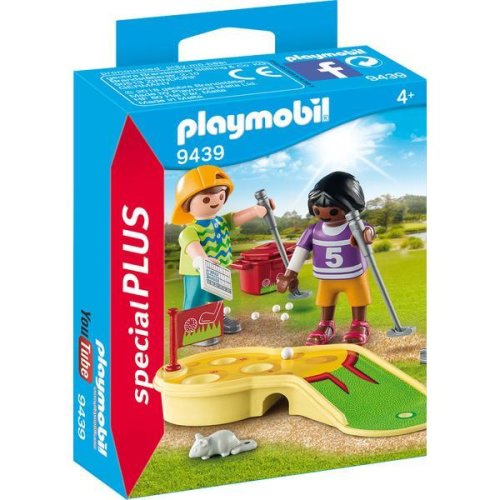 Figurine jucand minigolf playmobil