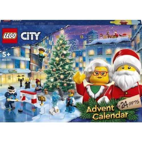 Lego city - calendar de advent 2023 5 ani+ (60381)