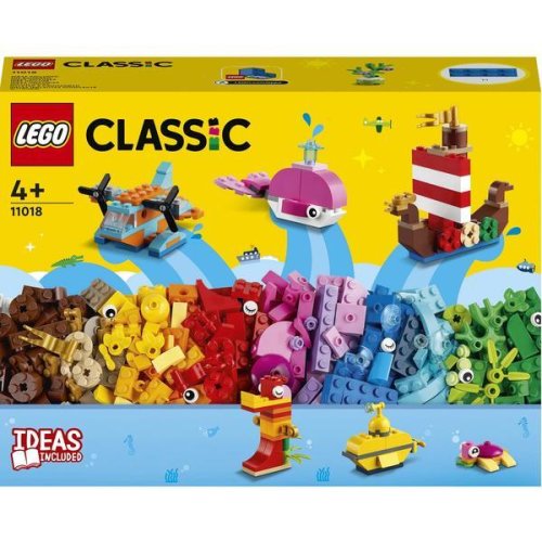 Lego classic - distractie creativa in ocean (11018)