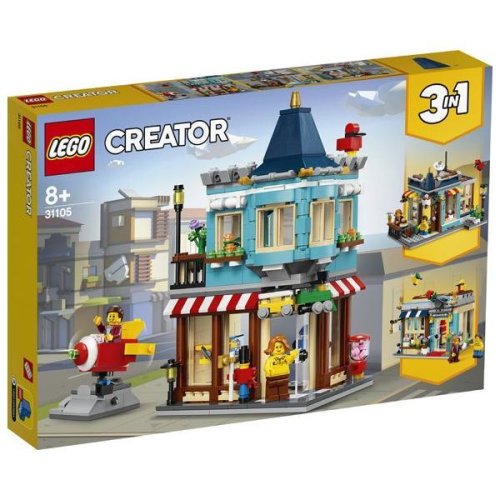 Lego creator 3 in 1 - magazin de jucarii 31105, 554 piese