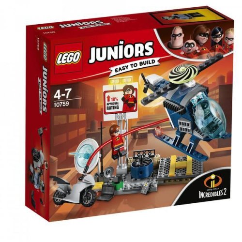 Lego juniors - elastigirl si urmarirea pe acoperis 10759