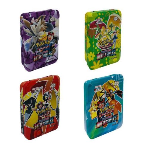 Pachet joc pokemon trading cards, 160 de carti de joc, sword and shield battle styles