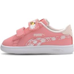 Pantofi sport copii Puma smash v2 bees 37249701, 20, roz