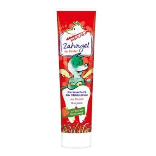 Pasta de dinți pentru copii, cu aromă de căpșuni, tabaluga, 0-6 ani, 100ml