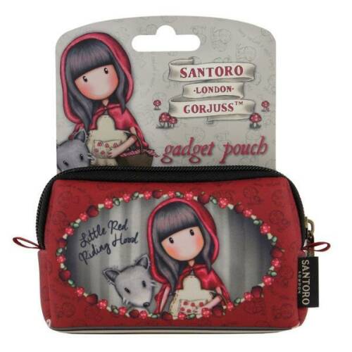 Santoro Penar tip pouch gadget gorjuss little red riding hood, 12.5 x 8.5 cm