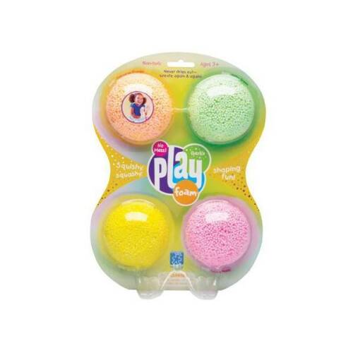 Learning Resources Playfoam - spuma modelabila cu sclipici in 4 culori