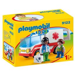 Playmobil 1.2.3. - ambulanta si echipajul de salvare
