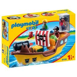 Playmobil 1.2.3. - barca piratilor