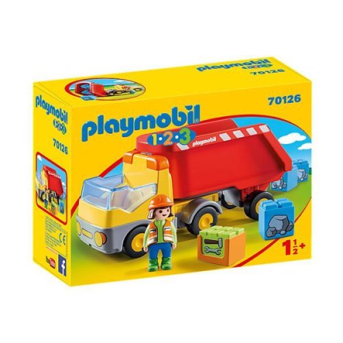 Playmobil 1.2.3 basculanta rosie