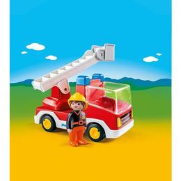 Playmobil 1.2.3 - camion cu pompier 