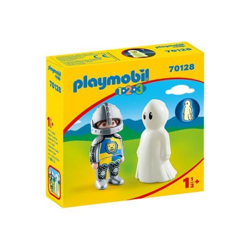 Playmobil 1.2.3 cavaler cu fantoma