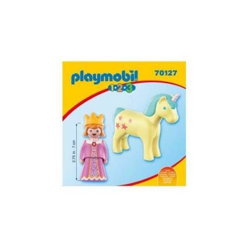 Playmobil 1.2.3 printesa cu unicorn
