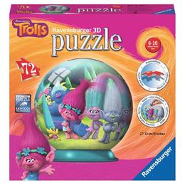 Puzzle 3d trolls, 72 piese - Ravensburger