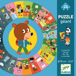 Puzzle cicular - ziua - djeco