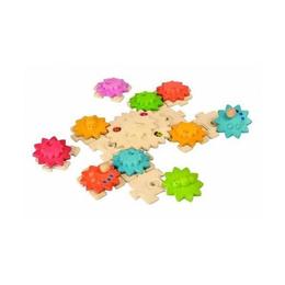 Puzzle cu rotite dintate - deluxe - plan toys
