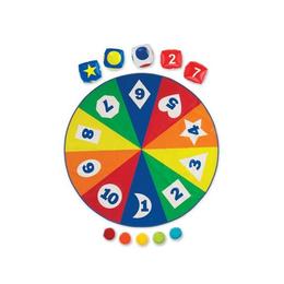 Saltea activitati learning resources - circle time - cifre, forme si culori