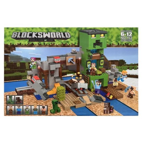 Oem Set de constructie blocksworld, my world of minecraft, 1014 piese