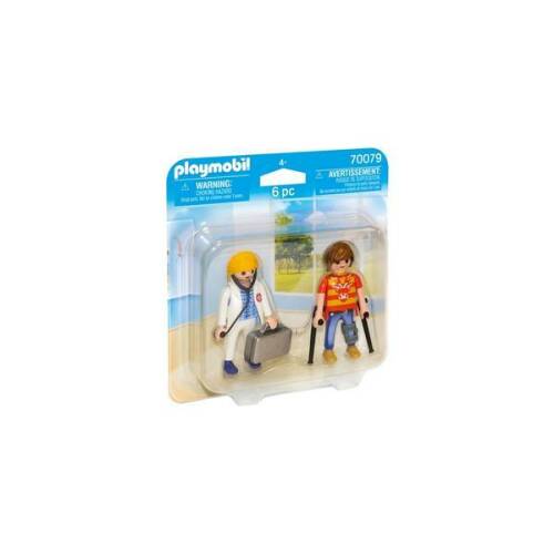 Set figurine doctor si pacient playmobil 