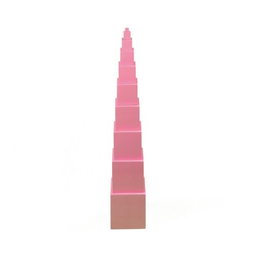 Betzold - turn de cuburi in roz, 10 bucati
