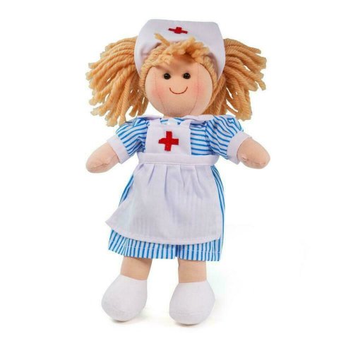 Bigjigs Toys Bigjigs - papusa nurse nancy
