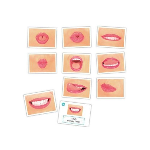 Akros Educational Carduri pentru terapie motorie orala - logopedie