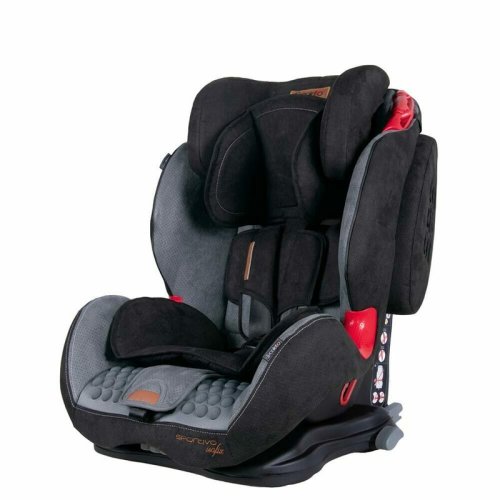 Coletto - scaun auto sportivo spatar reglabil, pozitie de somn, protectie laterala, 9-36 kg, gri