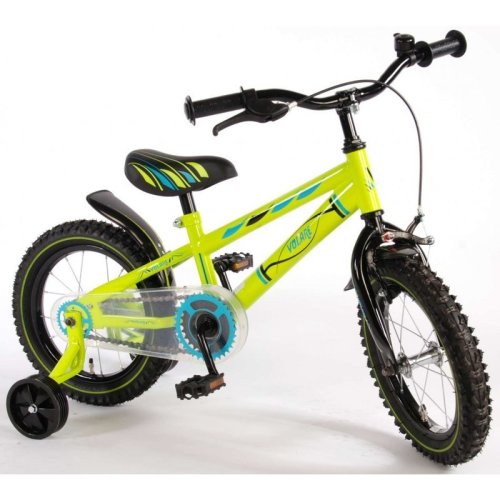 Eandl cycles - bicicleta cu pedale blade electric, 14 , verde