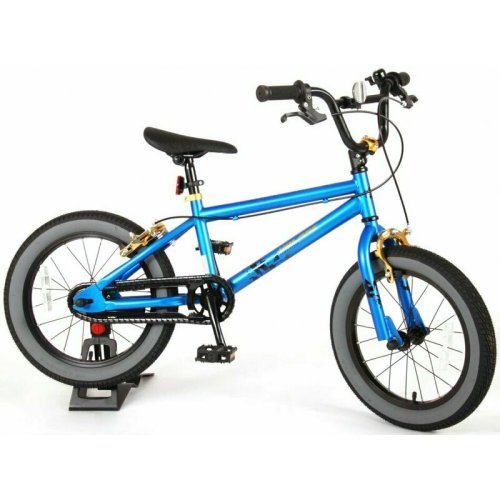 Eandl cycles - bicicleta cu pedale cool rider, 16 , albastru