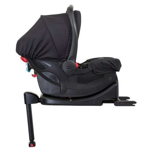 Graco - scaun auto snugessentials midnight spatar reglabil, cu baza isofix, 0-13 kg, cu isofix, negru