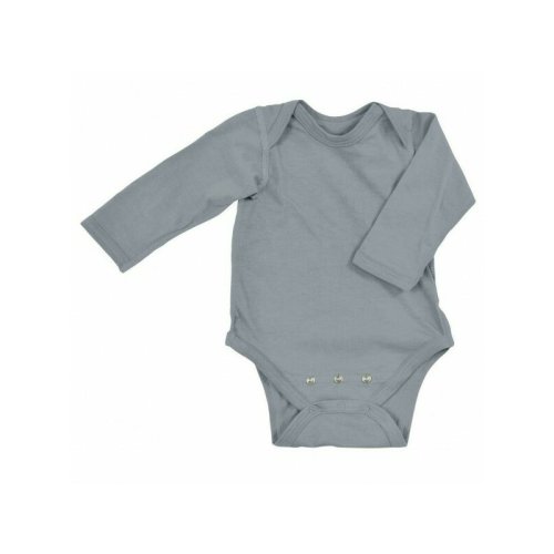 Green Sprouts By Iplay Grey 18/24 luni - body din bumbac organic cu extensie inclusa - iplay