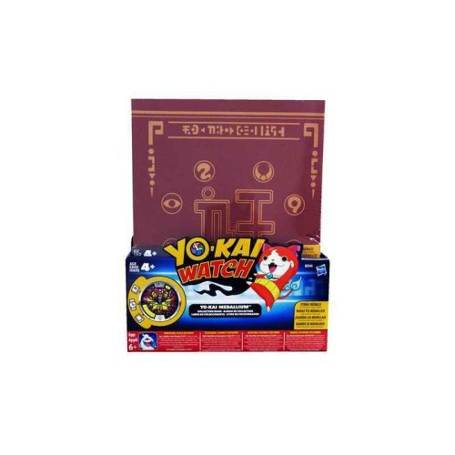 Hasbro - accesoriu album pentru colectionare medalii , yo kai, multicolor