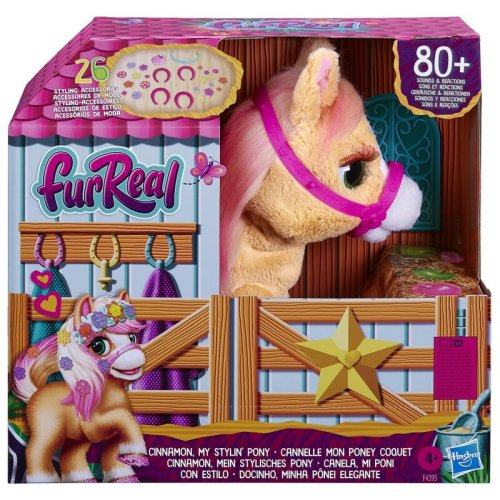 Hasbro - furreal poneiul stilat cinnamon