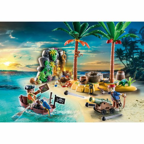 Playmobil Insula cu comori a piratilor