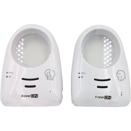 Interfon baby monitor, lora, cu 2 moduri de lumina de noapte, raza de actiune de pana la 300 m in aer liber, freeon