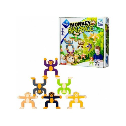 Joc echilibreaza maimutele clown games