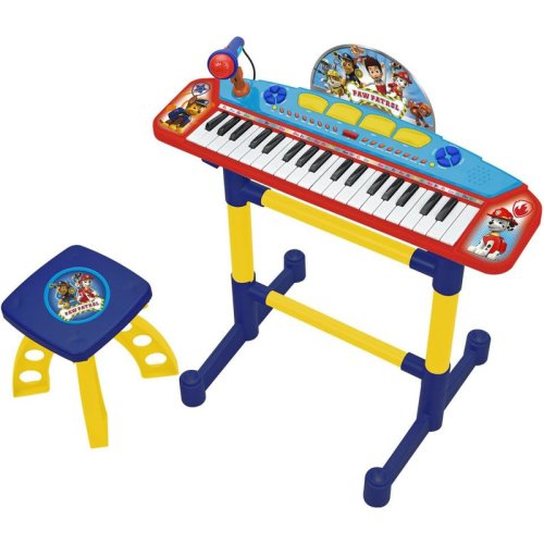 Reig Musicales Keyboard electronic cu microfon si scaunel paw patrol