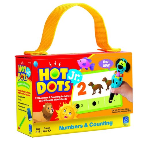 Learning resources - carduri junior hot dots numerele