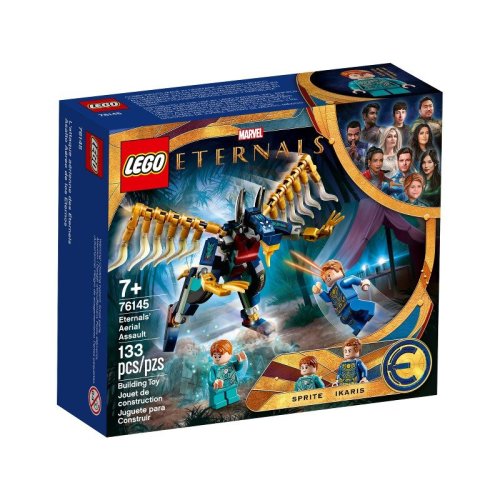 Lego - marvel super heroes asaltul aerian al eternilor 76145